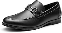 Bruno Marc Men's Slip-On Dress Loafers - Vegan Leather Formal Shoes with Cushioned Insole & Slip-Resistant Rubber Sole