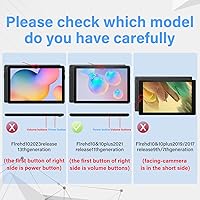 Vista 2 de ROISKIN Funda con función atril de 2 capas resistente a prueba de golpes para niños 2021 Release Tablet 10 y 10 Plus funda de 11ª generación sin