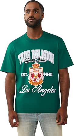 True Religion Men’s SS HS Pennants Tee