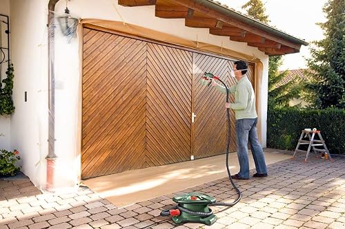 Bosch Home and Garden 1000 ml Paint Spray System PFS 5000 E (2X Paint Tanks 1000ml, Nozzle for Wall Paint/Glazes/Varnish, Colour Filter, Cleaning Brush, Box, 1200 Watts) - 7