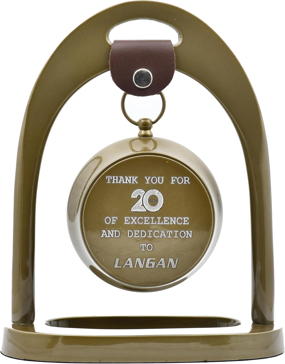 Personalized Antique Desk Clock - Table Watch - Desktop Clock - Promotional Gift, Retirement Gift, Graduation Gift, Engraved Gift for Him (Antique)