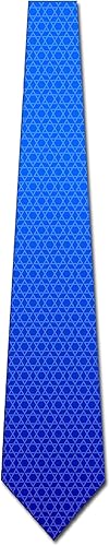 Miniatura 4 de Three Rooker Star of David Ties - Corbata religiosa para hombre