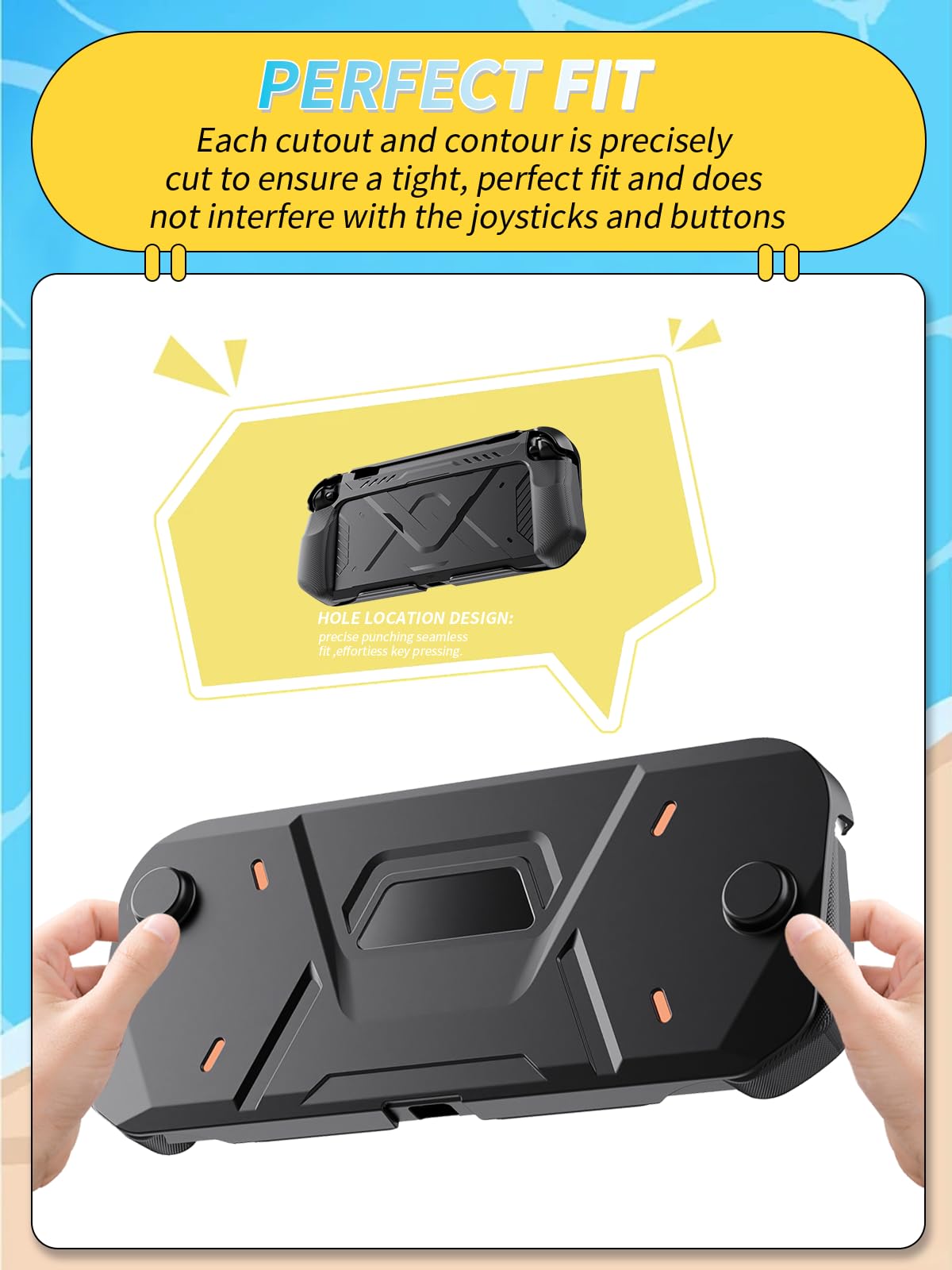 Cover per Nintendo Switch 2, custodia morbida in TPU e guscio rigido in PC per Switch2 con stile Mecha, protezione completa e design integrato, colore nero