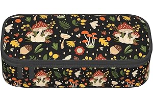 Enchanted Mushroom Pencil Case: Cottagecore Dreams Come True