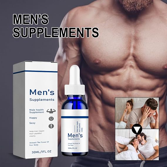 Revitahepa Blue Direction Benefit Drops for Men,Secret Drops for Strong Men,Enhancing Sensitivity and Pleasure, Improve the Quality of Love and Make Her Love You More(3pcs)