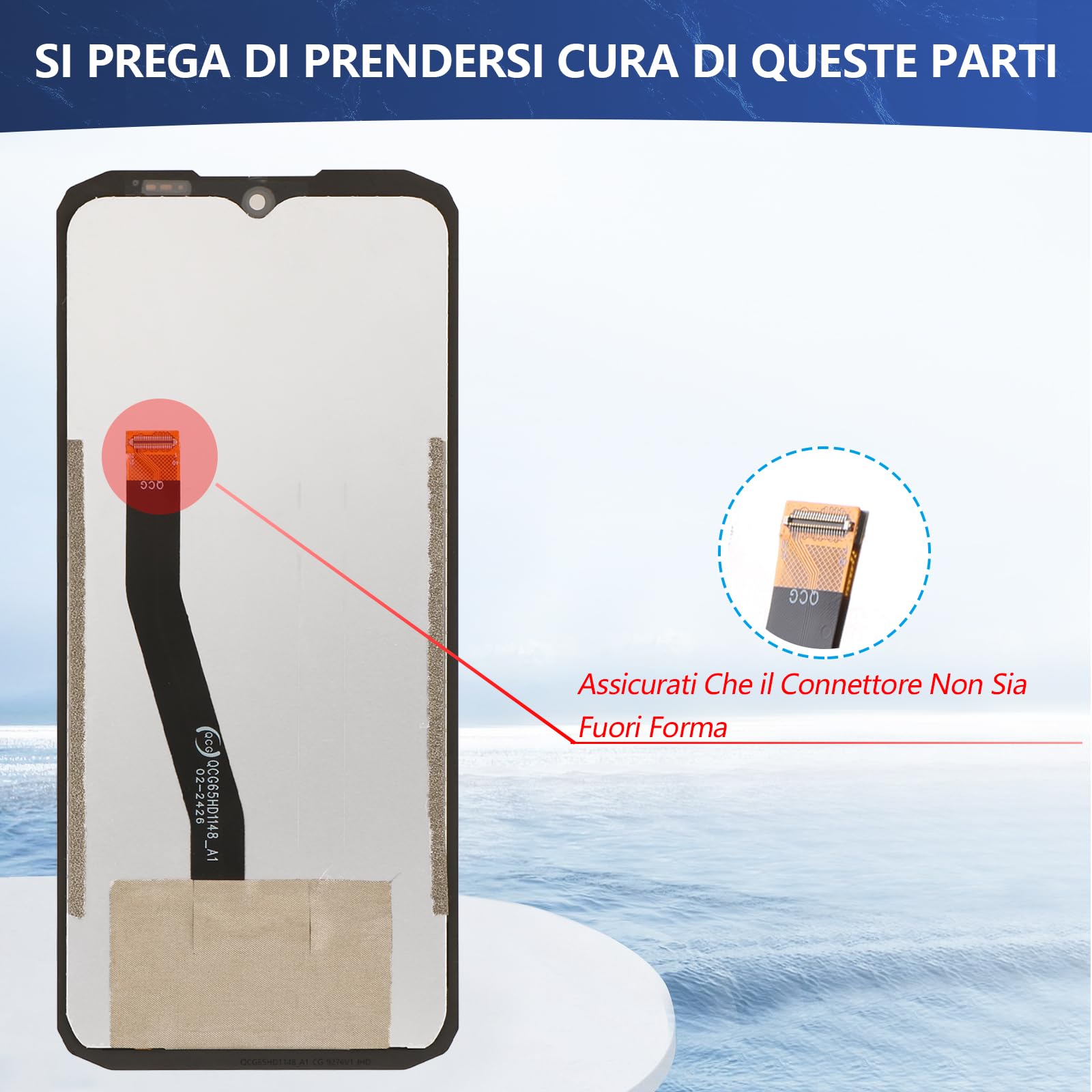 RongZy Schermo LCD per DOOGEE Blade 10/10 PRO Display Sostituzione per DOOGEE Blade 10 Ultra Digitizer Assembly Vetro di Ricambio Touch Screen con Strumenti(Nero