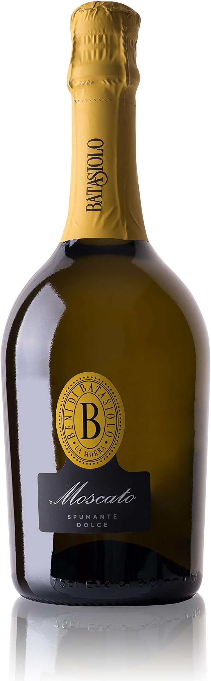Batasiolo, MOSCATO SPUMANTE, 750 ml, Sparkling Sweet White Wine, Charmat Martinotti Method