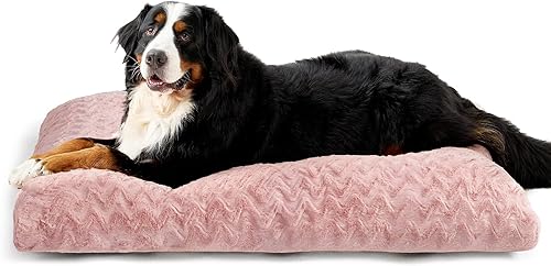 Miniatura 19 de EHEYCIGA Cama reversible para perro, lavable, cómoda y esponjosa para perros y gatos, de tamaño mediano, lavable a máquina, 29 x 21 x 3 pulgadas,