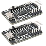 EC Buying 2Pcs CH340C USB Type-C to UART Serial Port Adapter Downloader STC Microcontroller Program UART Serial Port Module Automatic Download Burner Module Without Cold Start