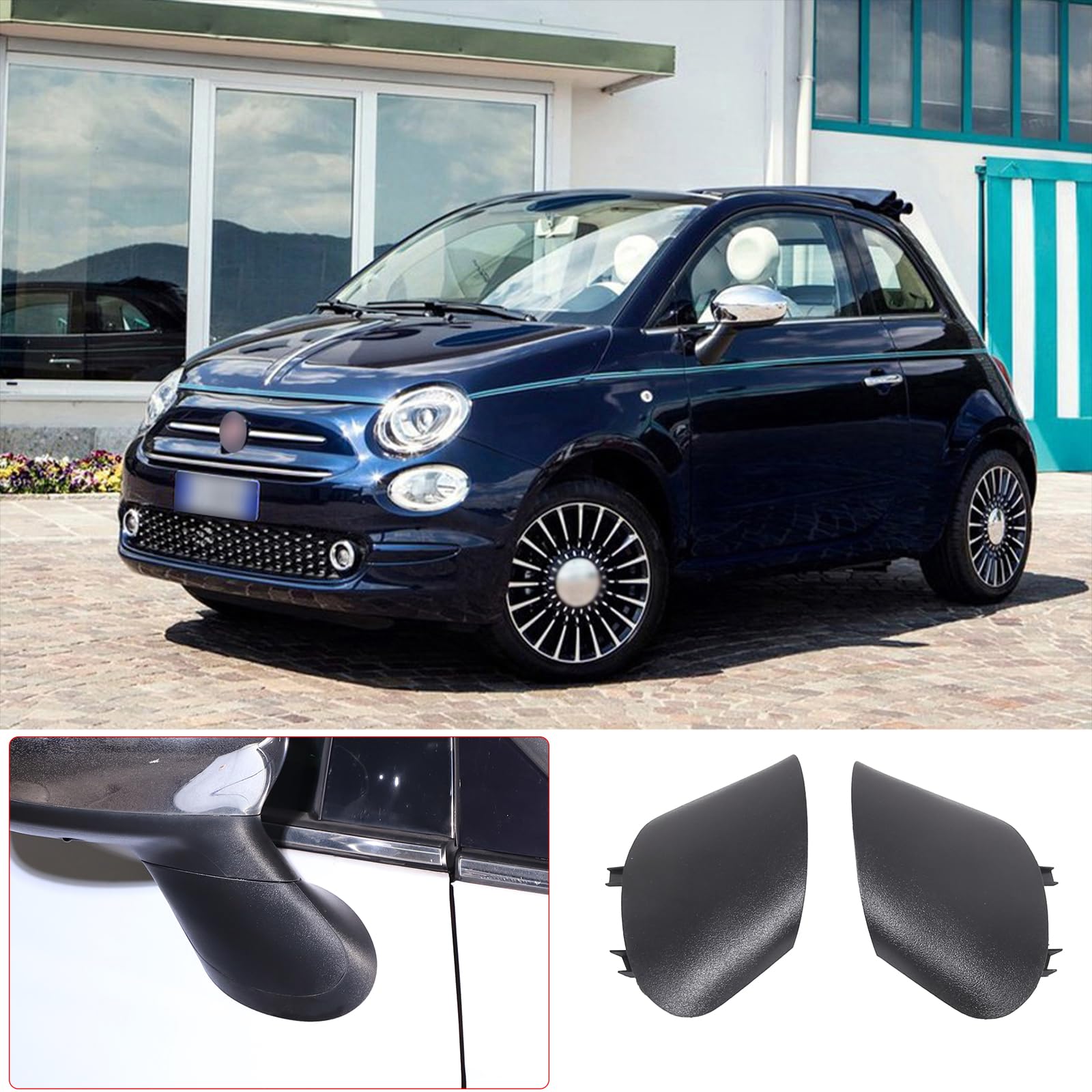 Amazon.com: Tumukiw Car Side Mirror Lower Cover 0735642839 