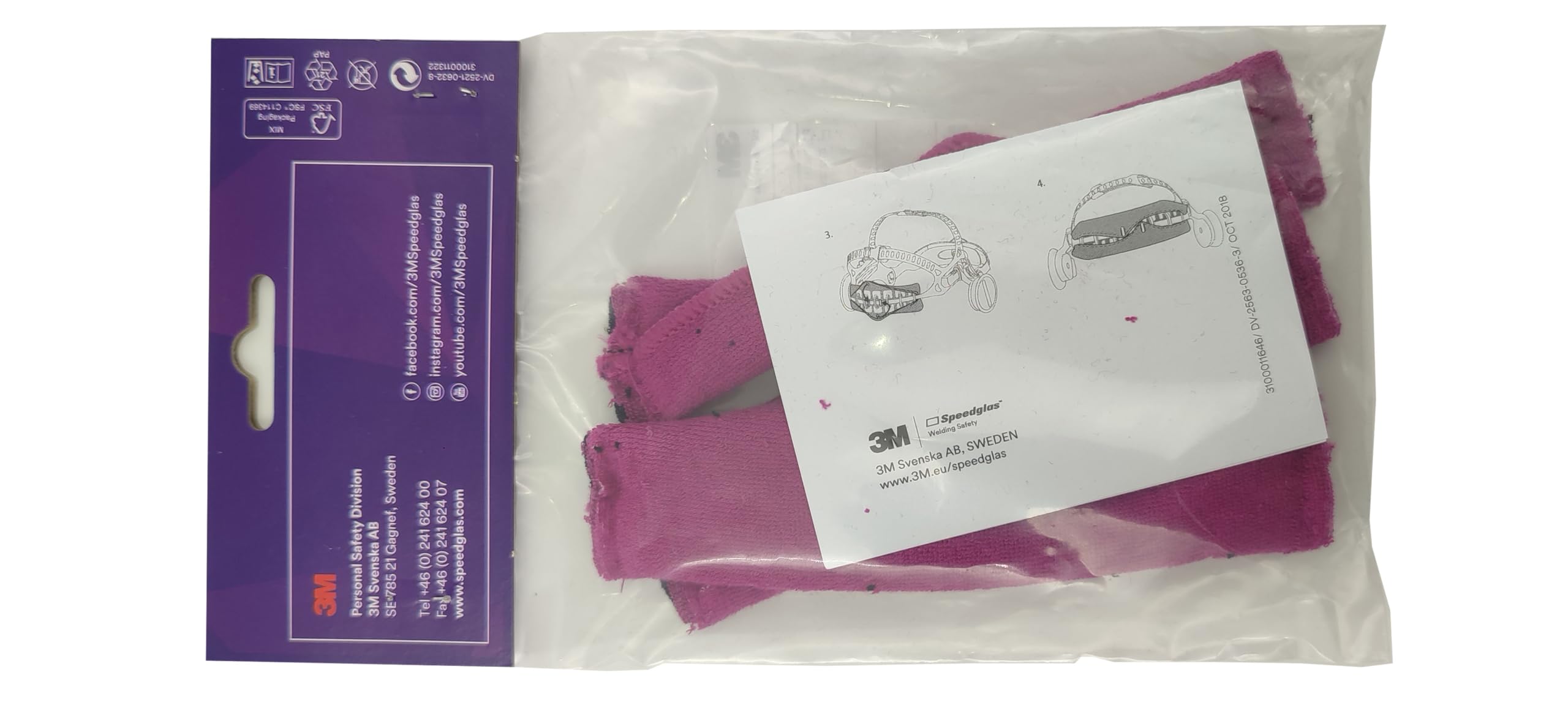 3M™ G5-01/9100/9100 Air/9100 FX, spugna 198016 per maschere e visiere di protezione