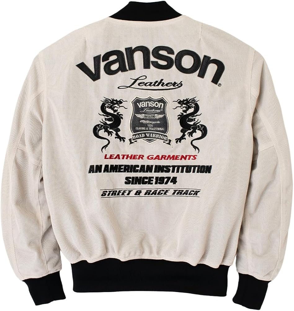 Amazon.co.jp: [バンソン] MA-1ジャケット メッシュ MA-1