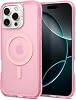 Spigen Ciel by CYRILL Apple iPhone 16 Pro Max ile Uyumlu MagSafe Kılıf UltraSheer Mag Sararmaya Dayanıklı Hava Kanalı Teknolojisi™ Askeri Sınıf Koruma Pink Mat Kapak - ACS08247