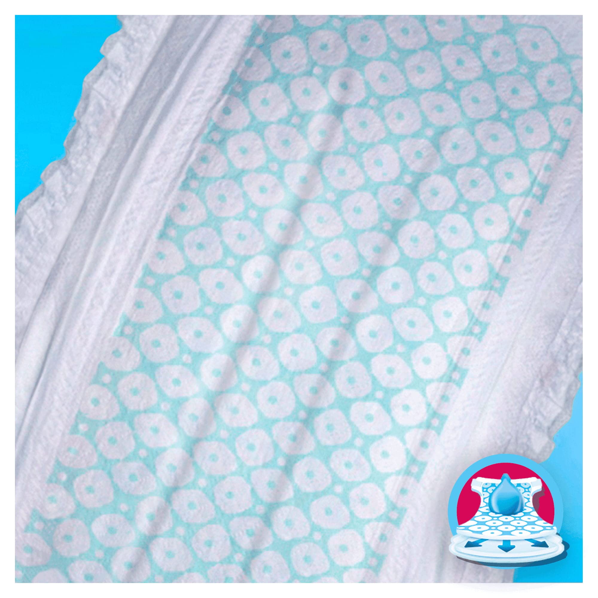Dodot Couches bébé sec Taille 6 (13-18 kg), 132 couches + 1 pack de 10 lingettes Aqua Pure 99% eau, une nuit jusqu'à 100% sans fuites, Pack mensuel