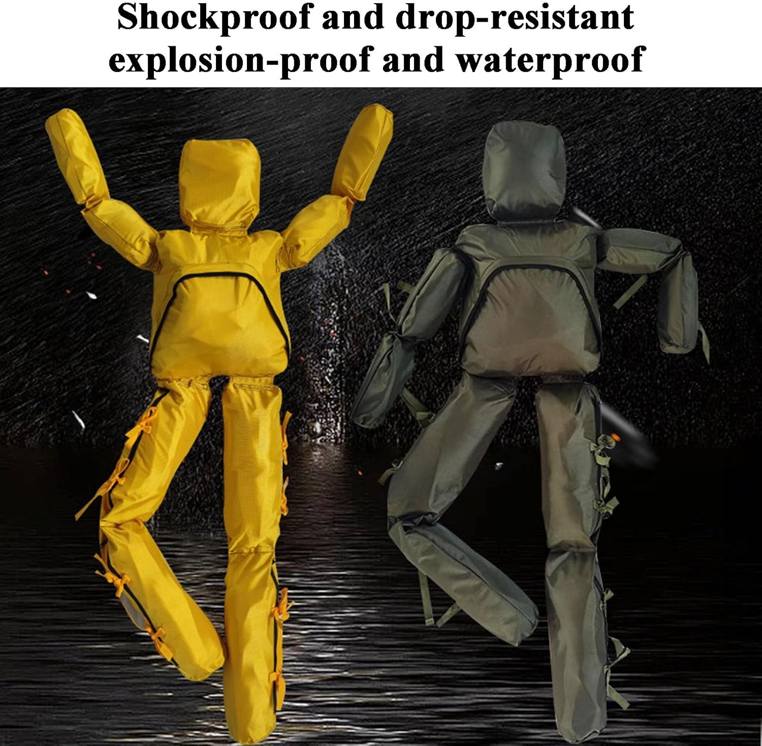 Water Life-Saving Training Dummy,Drowning Prevention Education Tools,for Training Institutions Schools Pool(Color2,170cm-10kg)