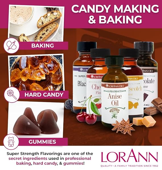 LorAnn Oils Super Strength Anise Flavoring For Candy Making