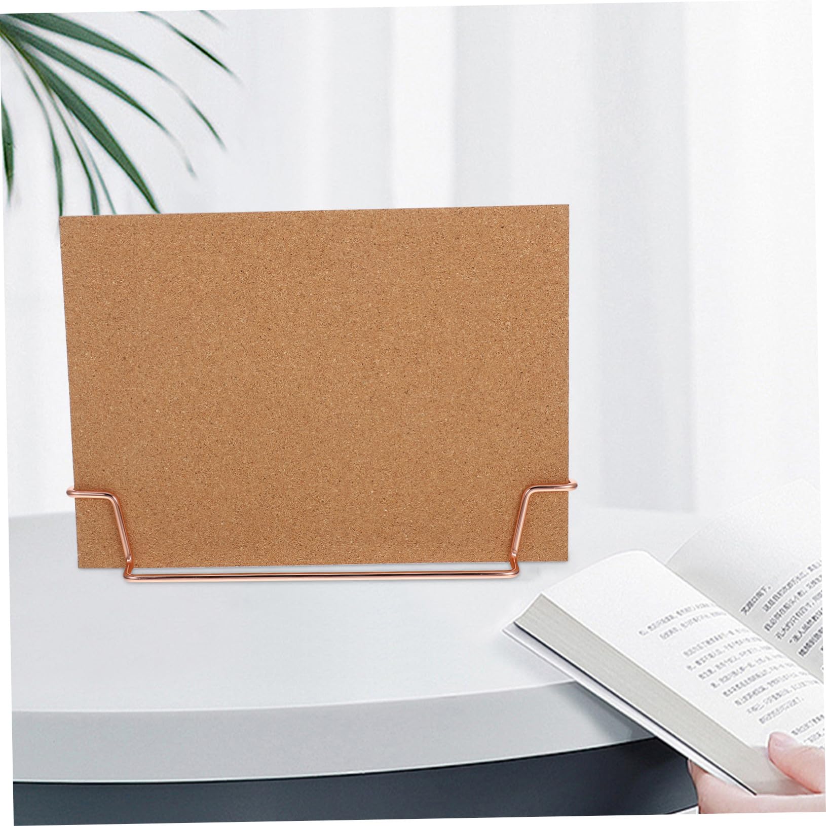 PLAFOPE Bacheca in Sughero con Cornice in Legno per Foto e Appunti Inclusi Puntine e Clip per Scrivania Ufficio e Camera Ragazze Design Moderno e Resistente