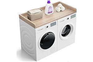 Washer Dryer Countertop Shelf: Space-Saving and Style for Your Laundry Room
