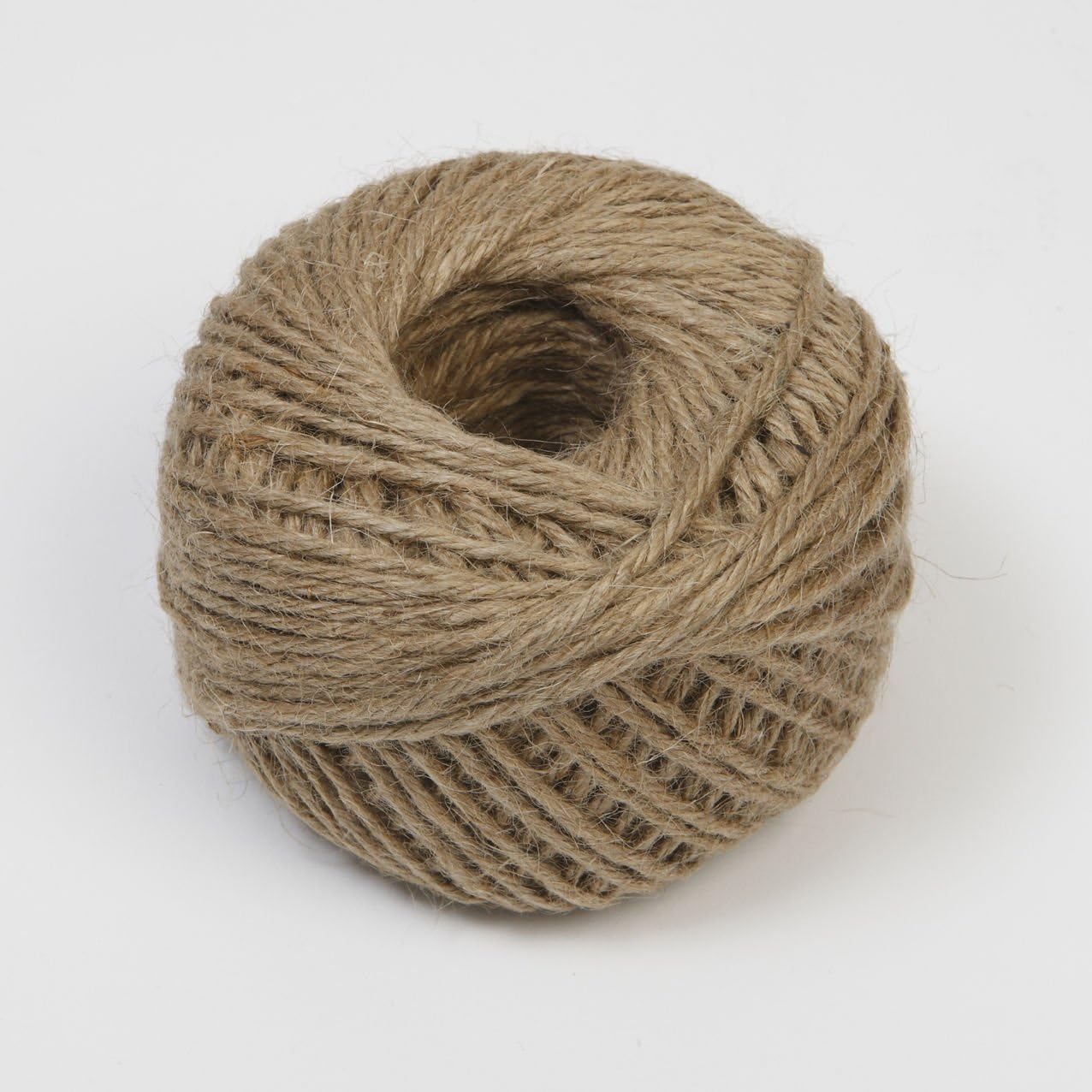 60m of Jute Twine, Natural Hessian Burlap String 4 PLY