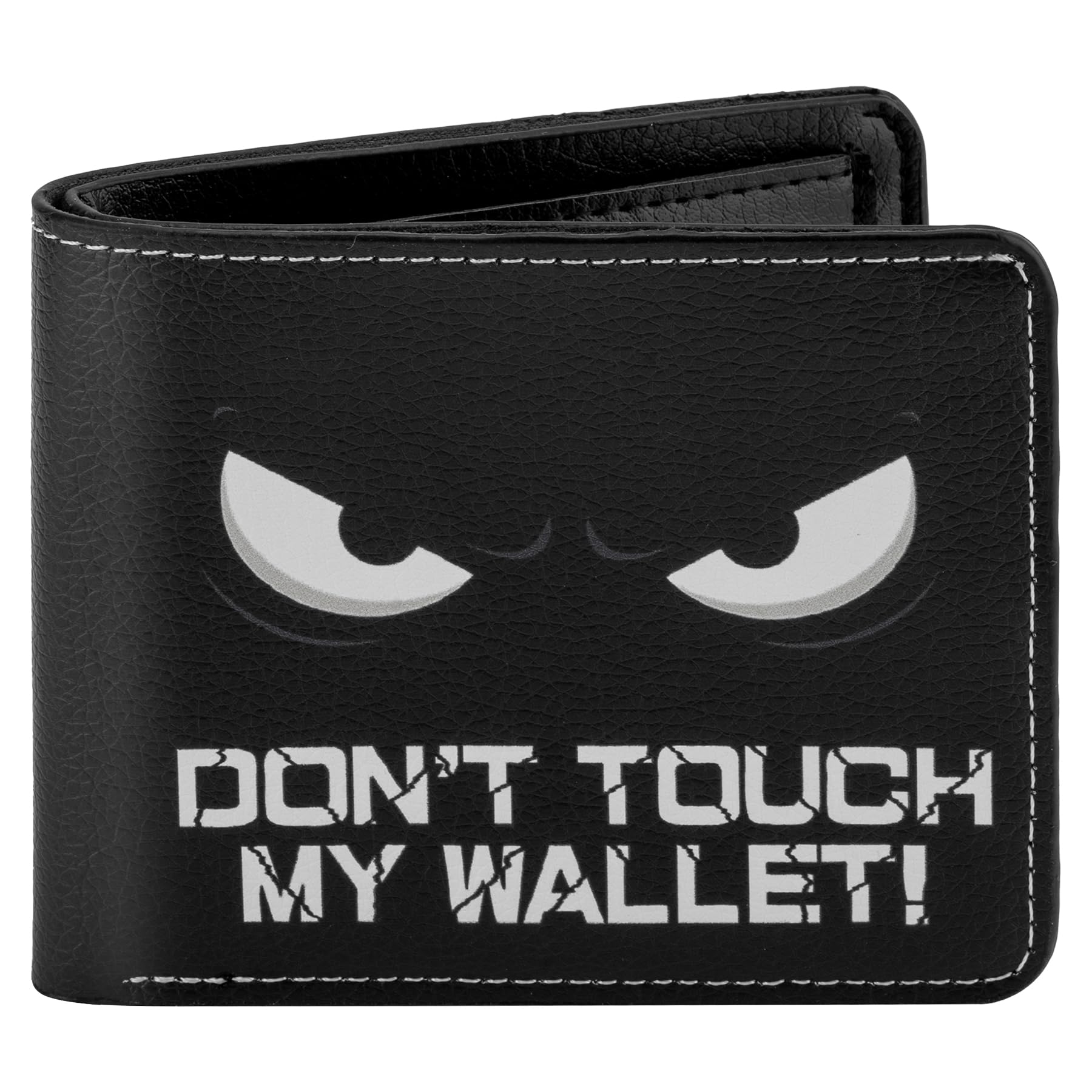 Kids Wallet for Boys, Boys Wallet for Kids Ages 5-7 8-10 9-12 12-14, Funny Leather Bifold Rfid Blocking Purse Coin Pocket Id Window, Christmas Birthday Gift for Teens Boy Youth, Donn't Touch-1-image-16