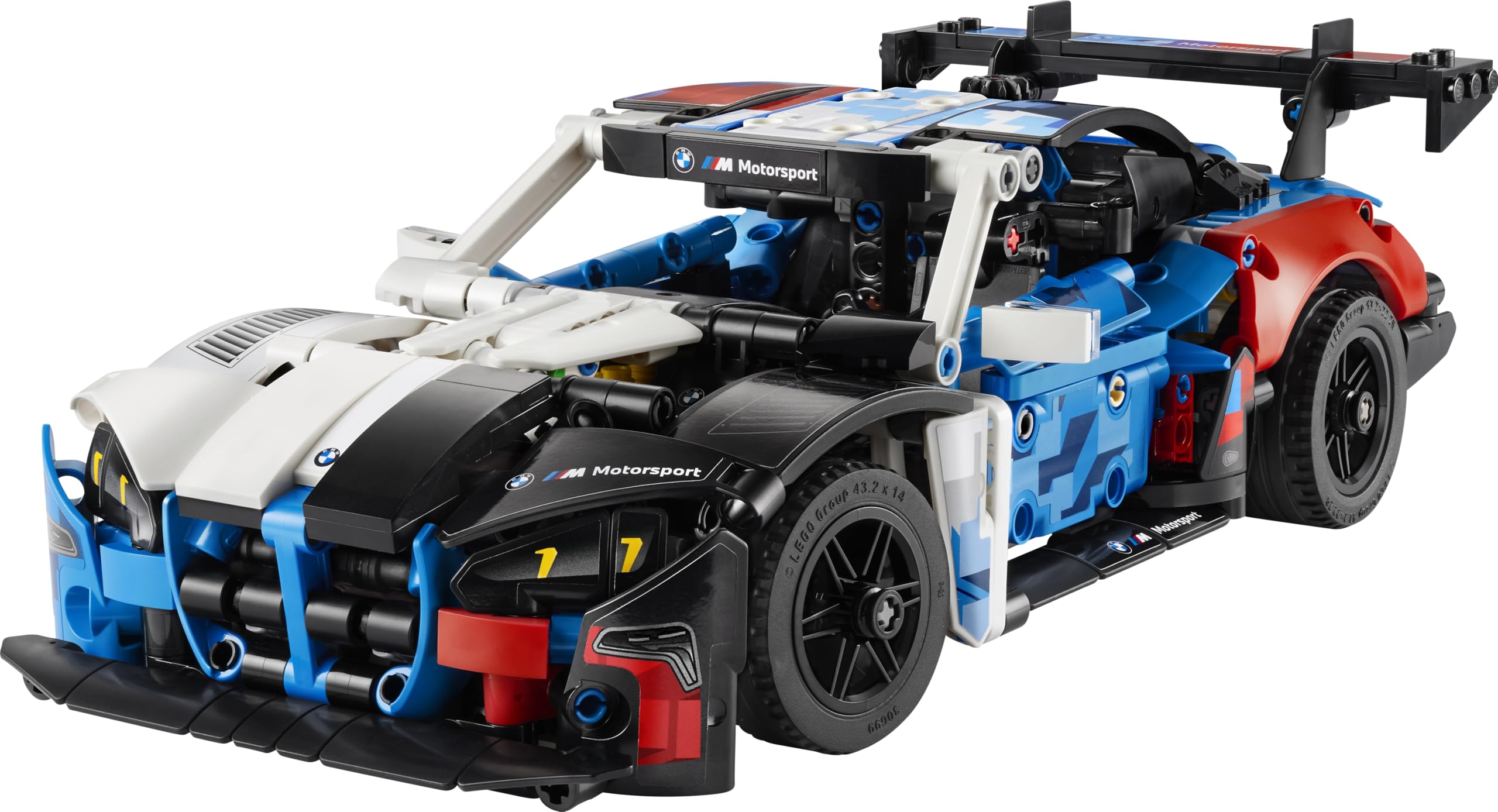 LEGO Technic BMW M4 GT3 EVO Rennwagen - Modellbausatz mit V6-Motor, Lenkung & öffnenden Türen - Gaming Geschenk für Jungen ab 11 Jahren & Jugendliche Motorsport Fans - 42226