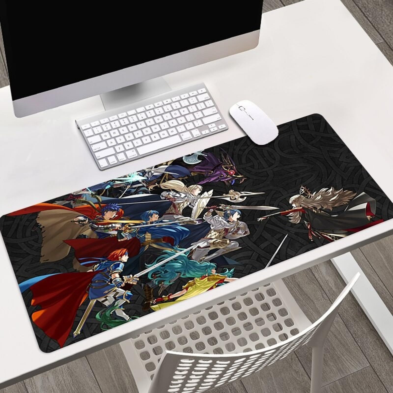 XXL Gaming Mauspad 1200x600x3 Mm – Wasserabweisend, Mit Genähten Kanten