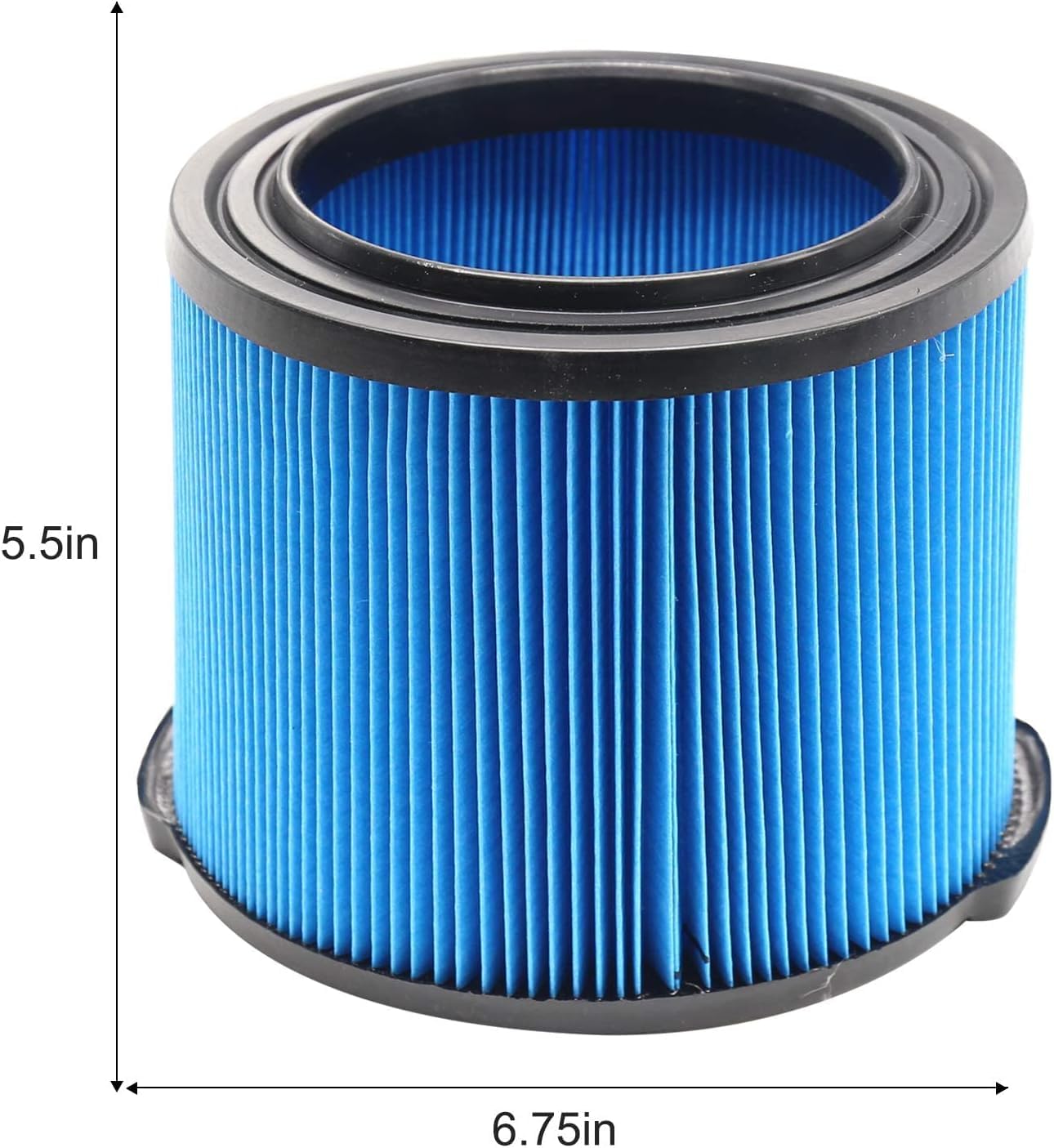 Lot de 4 filtres de rechange VF3500 pour aspirateurs Ridgid Wet Dry Vac VF3500, WD3050, WD4070, WD4080, WD4522, 4000RV, 4500RV
