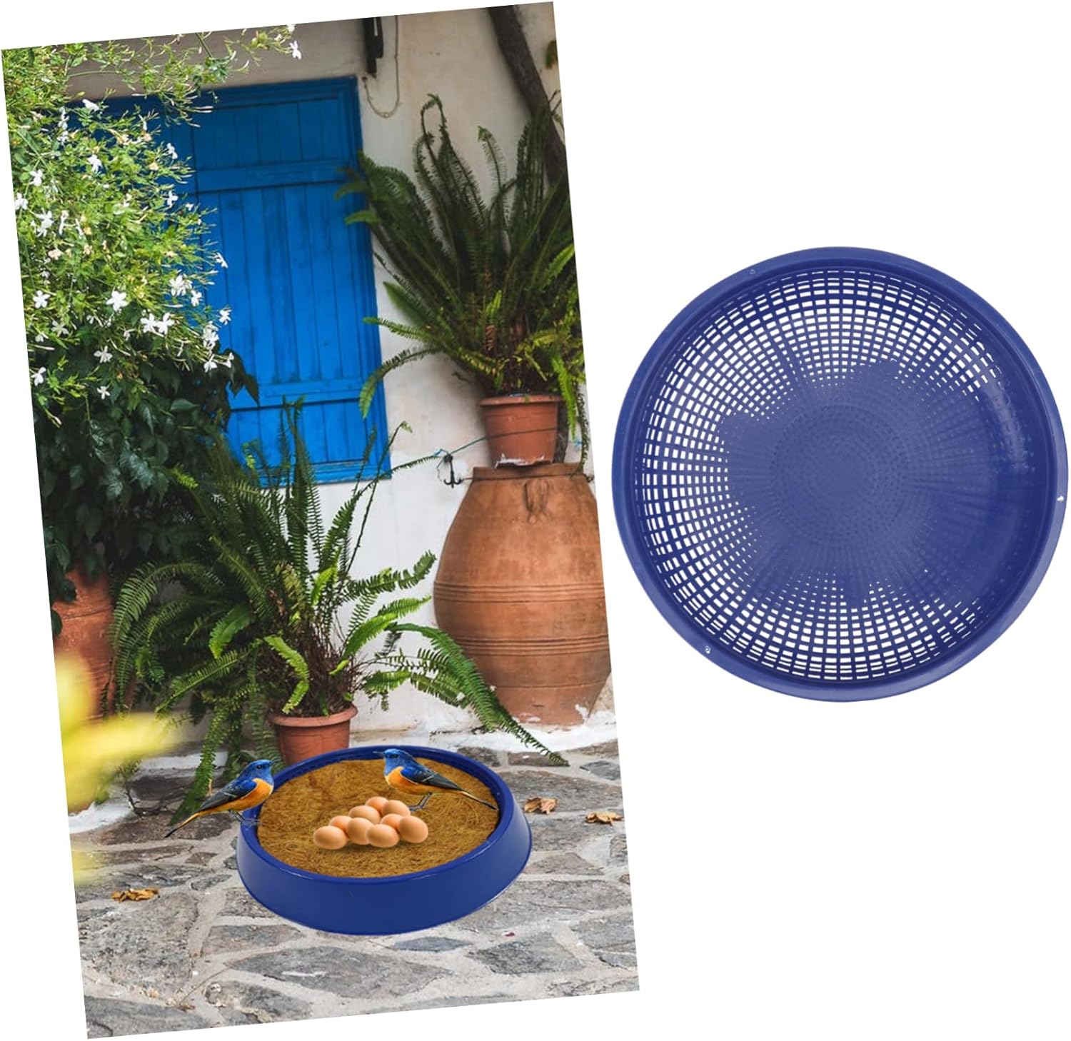 8pcs Birdcage Chicken Eggs Hatching Tool Parakeet Parrot Nest Quail Cage Dove Quail Eggs Pet Bird Cage Bird Nest Bird Egg Holder Nest Box Pigeon Small Parrot Rabbit The Bird's Nest