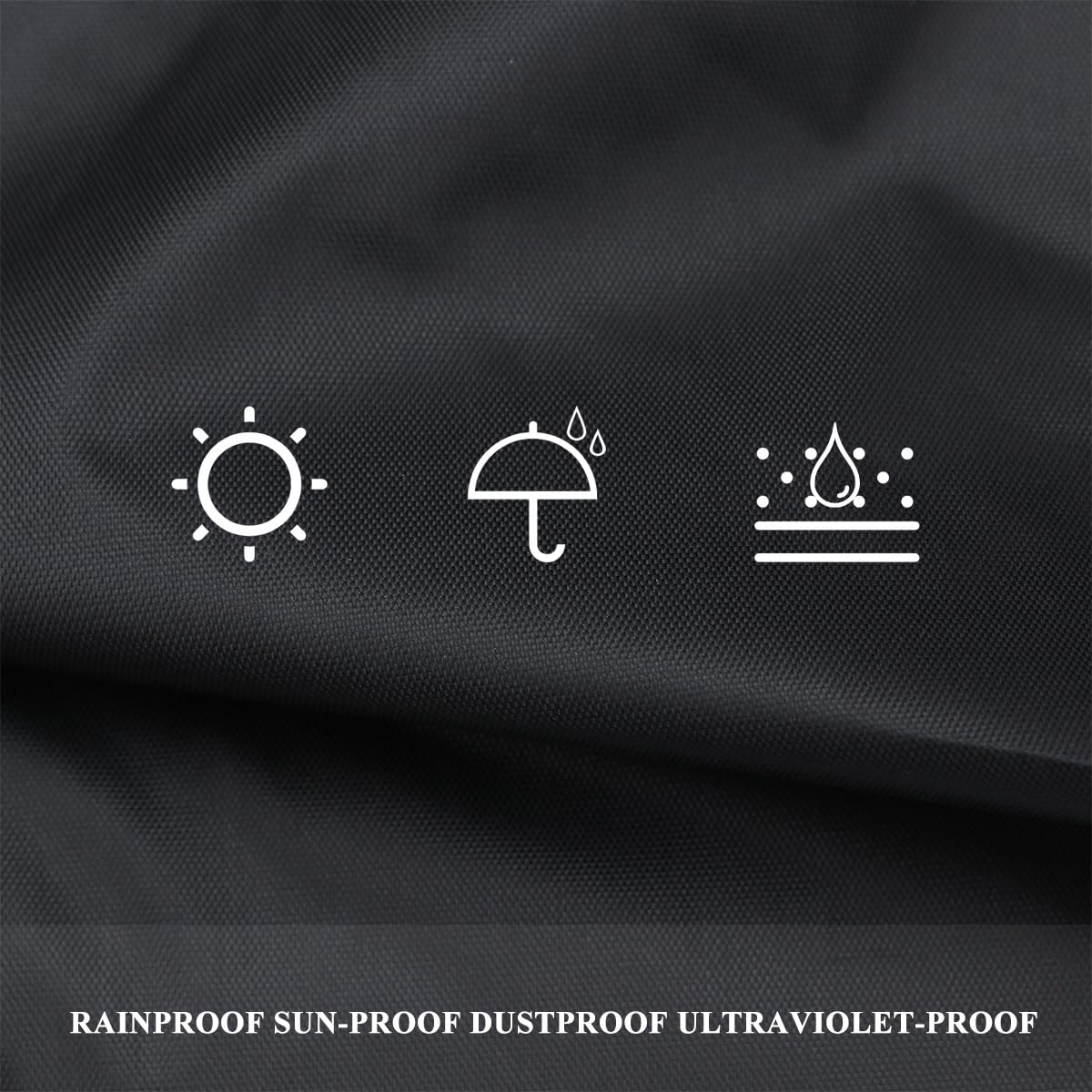 YARNOW Funda para cortacésped - Tractor cortacésped autopropulsado con protección UV - Funda impermeable, a prueba de polvo y resistente a la intemperie para exteriores, jardín, patio, , tractor,