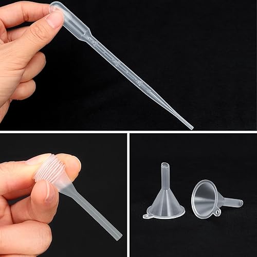 Miniatura 6 de 10 piezas de kit de herramientas de recarga de perfume, herramientas de transferencia de dispensador de perfume de plástico, juego de herramientas