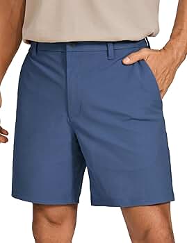 FR2 GOLF　Basic Stretch Short Pants Men CRZ YOGA Men's Work Classic Fit All-Day Comfort Golf Shorts