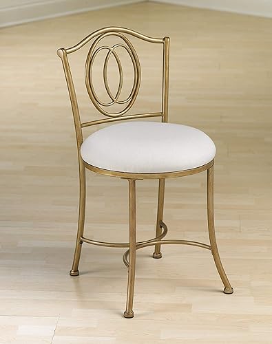 Miniatura 4 de Hillsdale 50945A taburete de metal Emerson bronce dorado