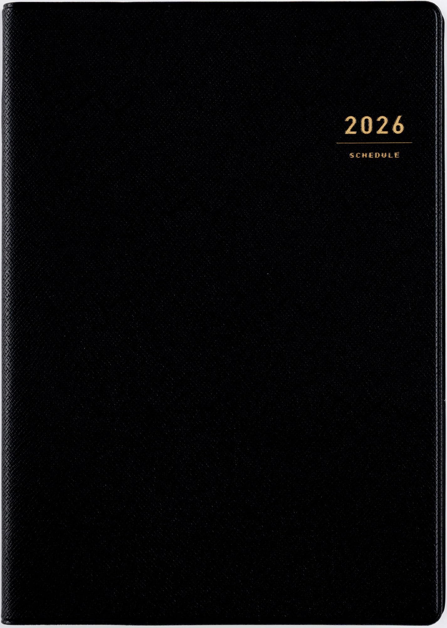 Amazon.co.jp: 高橋 手帳 2026年 A5 ウィークリー デスクダイアリー 黒