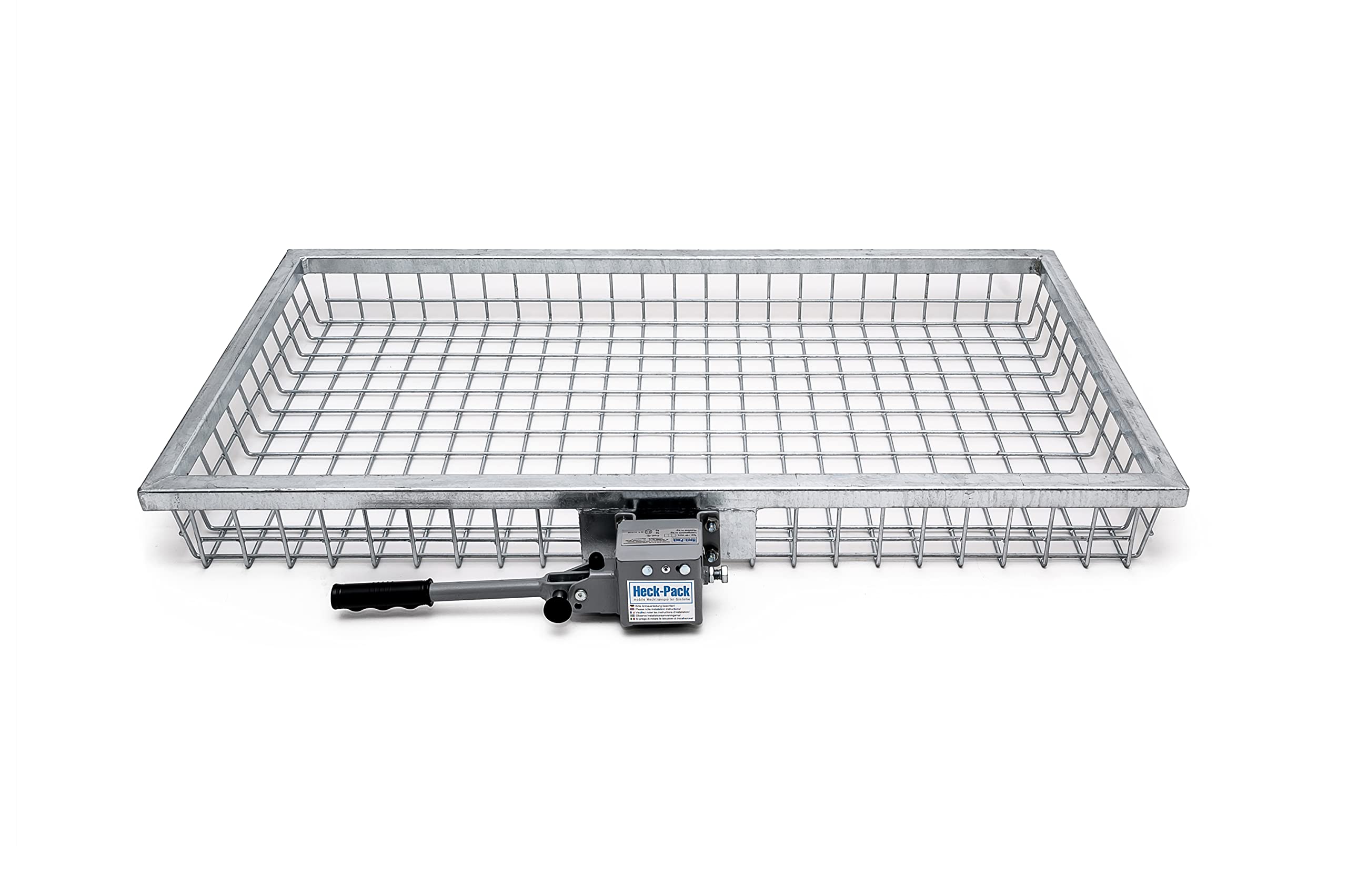 Heck-Pack Bagażnik dla zwierzyny, tylny bagażnik dla myśliwych, z dopuszczeniem ECE | 1200 x 600 x 125 mm, ocynkowany, z szybkim zapięciem, oryginalny, Made in Germany