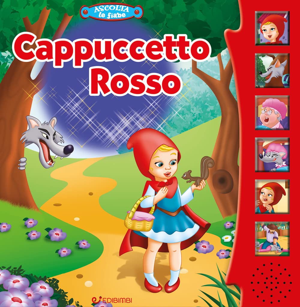 Cappuccetto Rosso Libro Sonoro - Edizione Illustrata Con Suoni - Foto 5