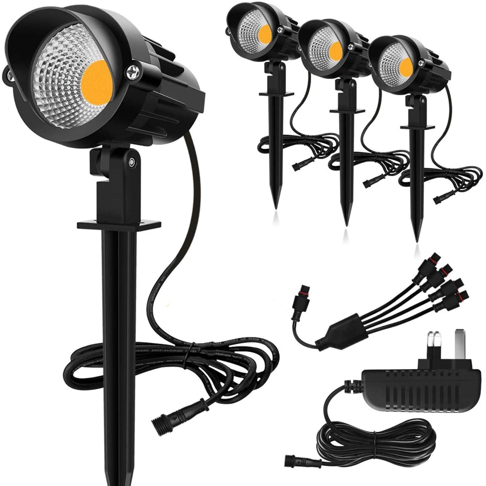 Buy MEIKEE 4 in 1 Garden Lights Garden Spotlights 12V /24V Low Voltage
