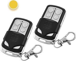 2 Pack - Compatible Garage Door Remote Replacement for LiftMaster 891LM 893LM Sears Craftman Chamberlain with Yellow Learn Button
