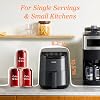 Freidora de Aire Cosori 2.1 QT, Pequeña y Mini 4 en 1 Ideal para Comidas Simples y Snacks, Deja los Sobrantes Crujientes, Hasta 97% Menos Grasa, 30 Recetas en la App, Canasta Antiadherente y Apta para Lavavajillas 2