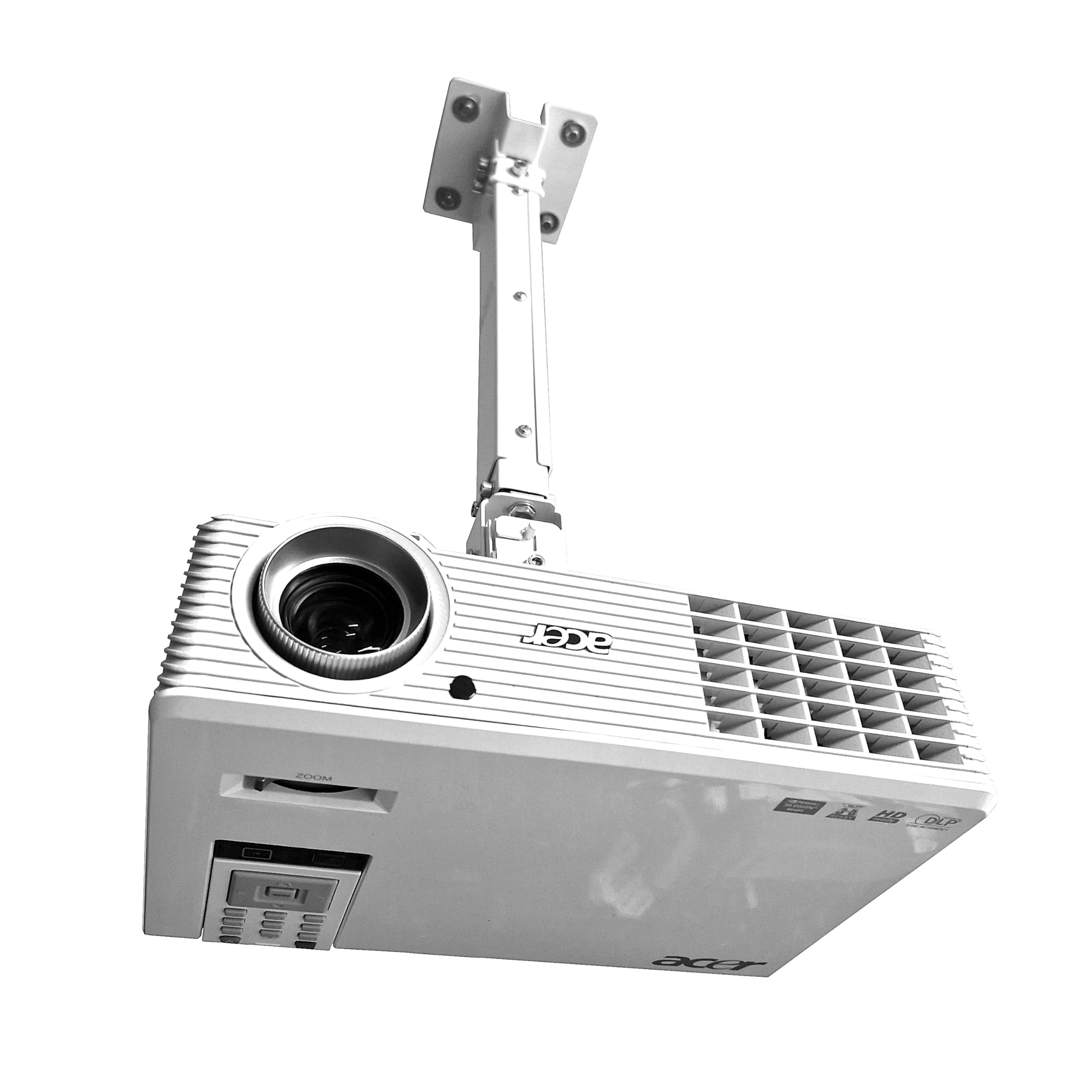 ELIX Beamer Deckenhalterung für Acer HL6510ATV HL6810X PL3512ATV Projektorhalter Decke, modellgenau gefertigt, sichere Fixierung Beamer (Für Acer HL6510ATV HL6810X PL3512ATV)