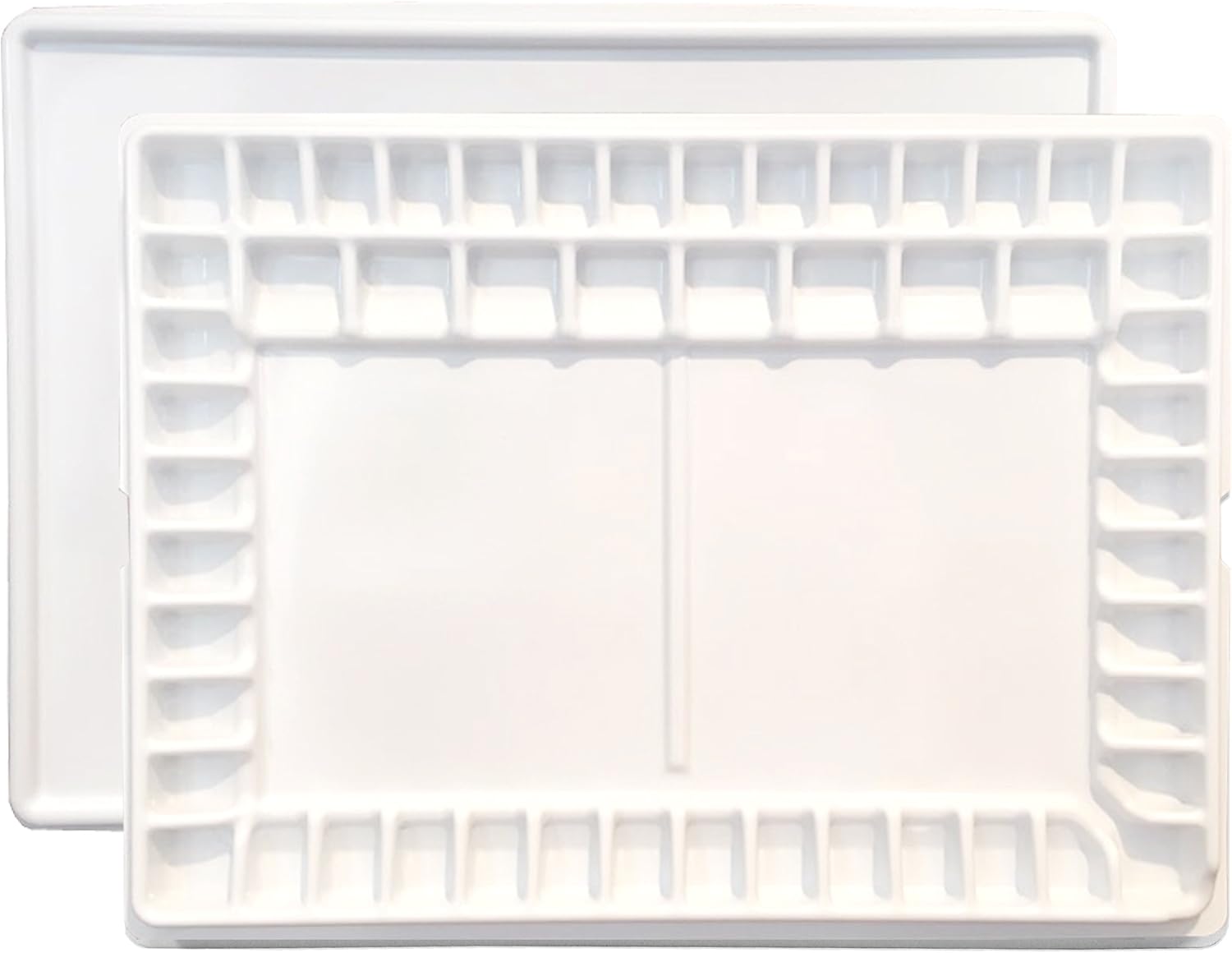 IN n ART Artist Palette+lid+Bag / plastic / 51-Well [16 x 12 x 1 inches]