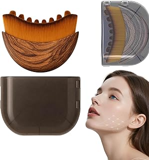 Cepillo facial de contorno linfático, cepillo...