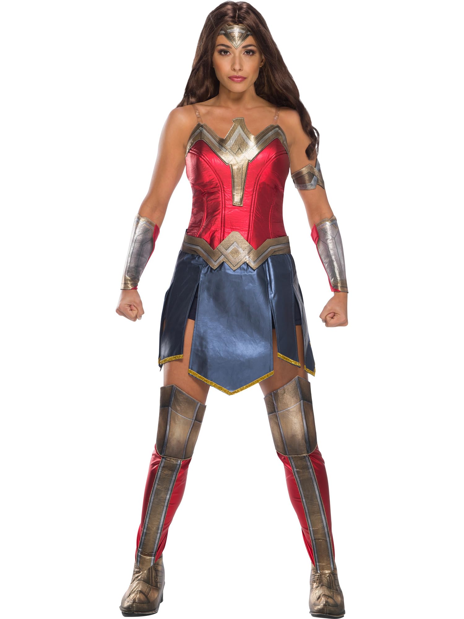 Women's DC Wonder Woman Deluxe Fancy Dress Costume