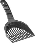 Amazon Basics Durable Litter Scoop with Holder for Cat Litter Box