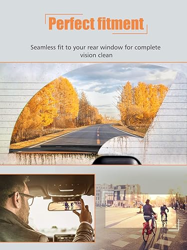 Vista 46 de MIKKUPPA Reemplazo de limpiaparabrisas trasero para Ford Focus Juego de limpiaparabrisas trasero, 2012-2018, montaje de accesorios