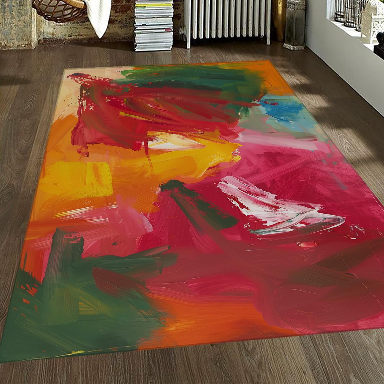 Tapis lavable pour cuisine et dortoir résistant aux taches