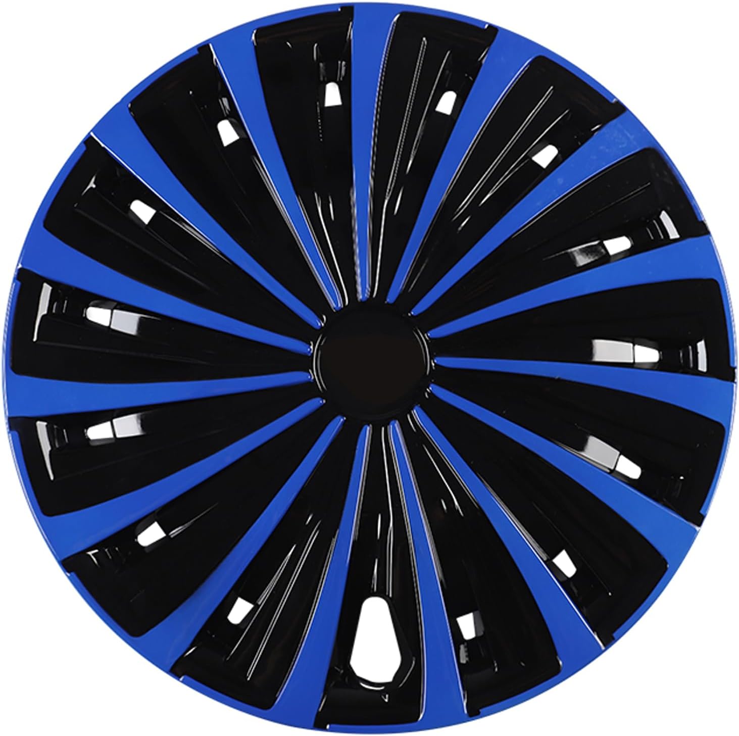 13インチ ホイールキャップ 4個セット ホイールリムカバー カーアクセサリー ほとんどの車両に適合,ブルー