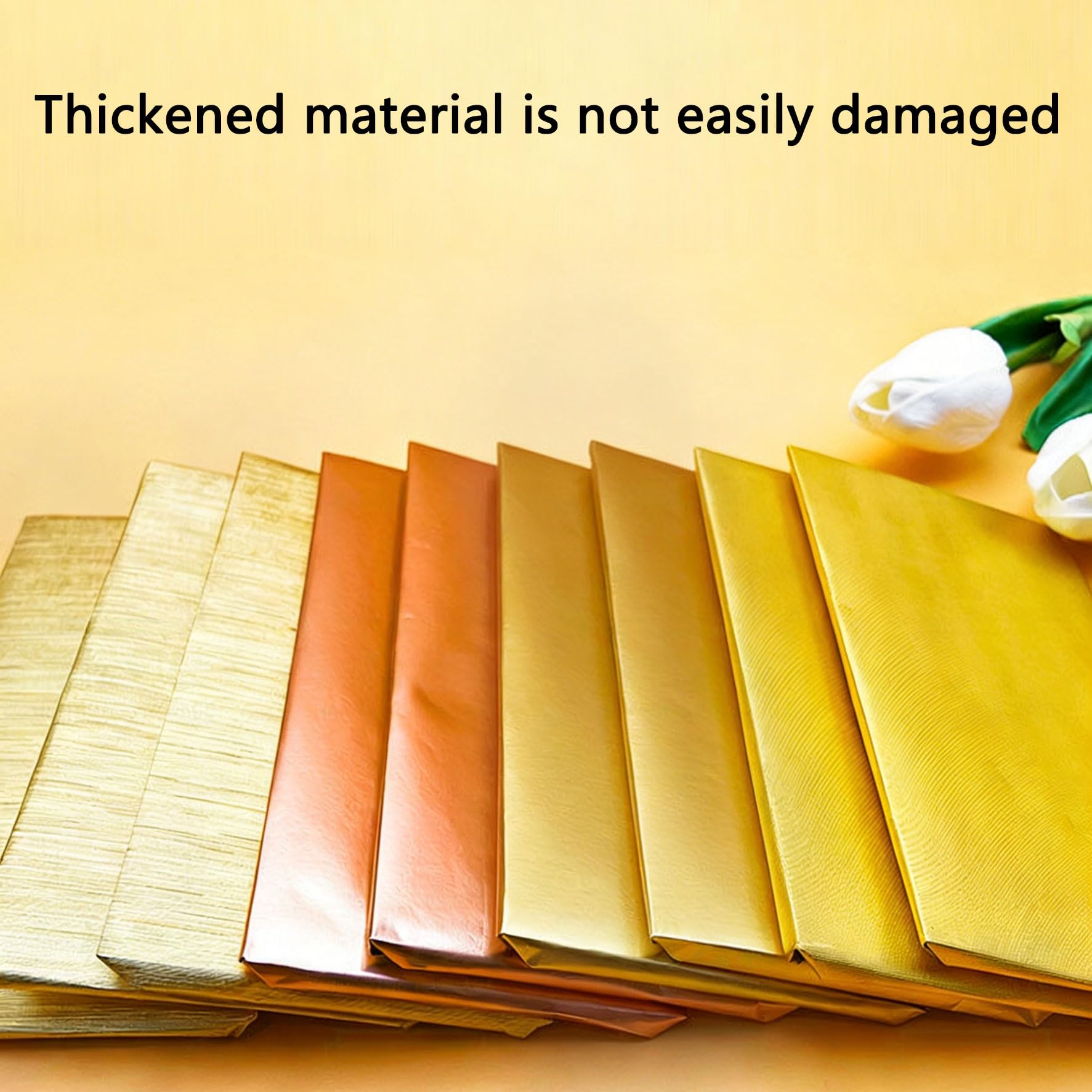 Opakowanie 500 opakowań do batonów czekoladowych – gruba folia aluminiowa i papierowe owijki do batoników czekoladowych, krówek, batonów owocowych | walentynkowe artykuły do pieczenia (rozmiar: 25 x