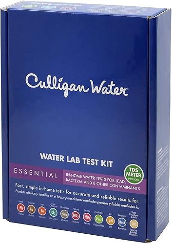 Culligan Kit de prueba de laboratorio de agua esencial, sin tamaño, blanco