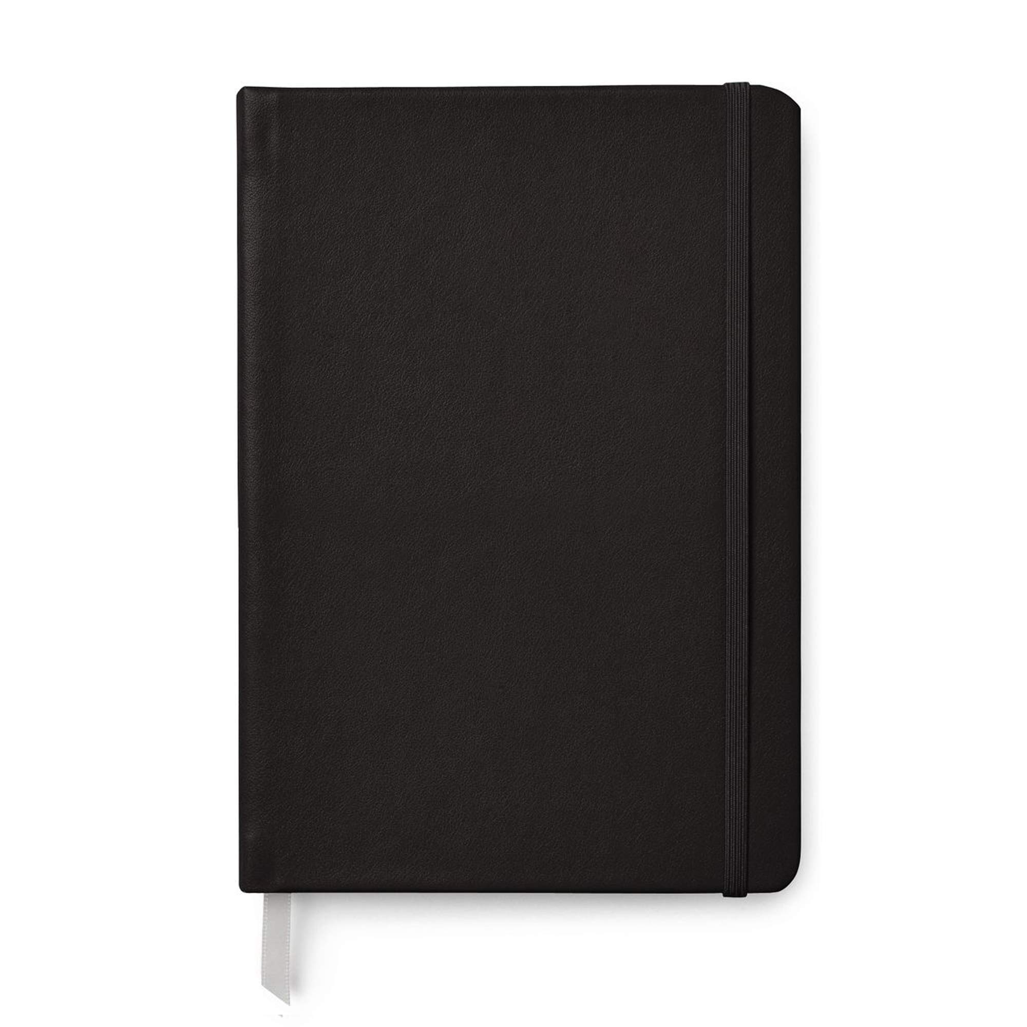 Pukka Pad, Carpe Diem Soft Cover Journal - Notebook with Ribbon Page Marker and Elasticized Closure - 192 Pages 80GSM Paper - 8.38 x 5.25in - Black