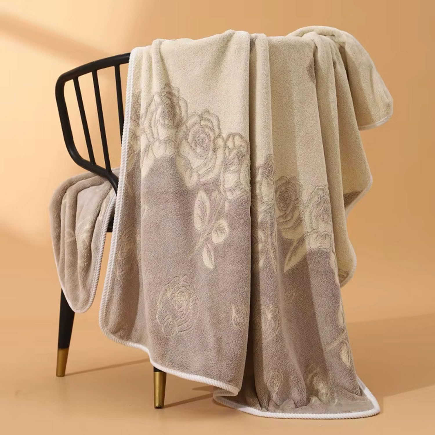 MAXOSHINE Extra Large Bath Towels - Super Soft & Quick Dry -7